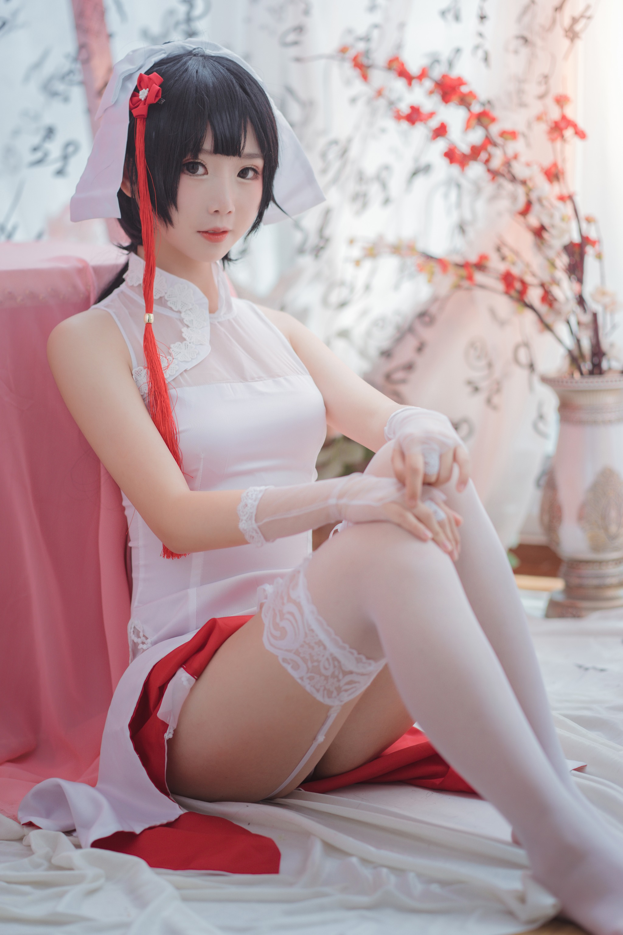 图片[1]-面饼仙儿 – NO.022 Coser面饼仙儿 高雄旗袍 [29P]-XikXak